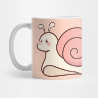 Cute pink snail Mug